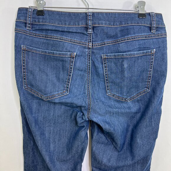 Cabi Jeans 6 203R Bootcut‎ Dark Wash Denim Blue Mid Rise Regular 31 Inseam - Picture 7 of 11